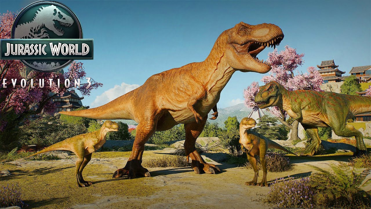 I Made A Huge Battle Royale In Jurassic World Evolution 3 - YouTube