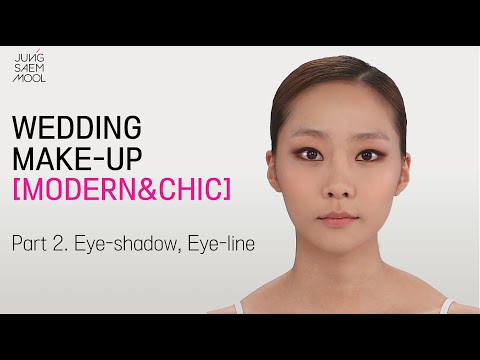 [INTENSIVE] #3 Wedding <strong>Make</strong> up – Modern and Chic Makeup <strong>Part</strong> 2 K-Beauty