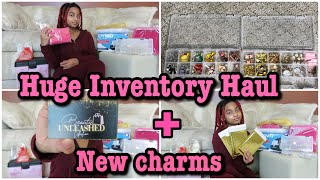 Entrepreneur Life EP:1 Small Business Inventory Haul |  Unboxing New Charms & Hair Pins 😍🔥