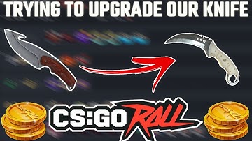 I DEPOSITED MY KNIFE ONTO CSGOROLL AND THIS HAPPENED...