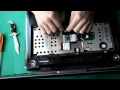 Toshiba satellite A300 разборка / disassembly