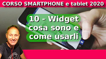 Che cosa sono i widget?