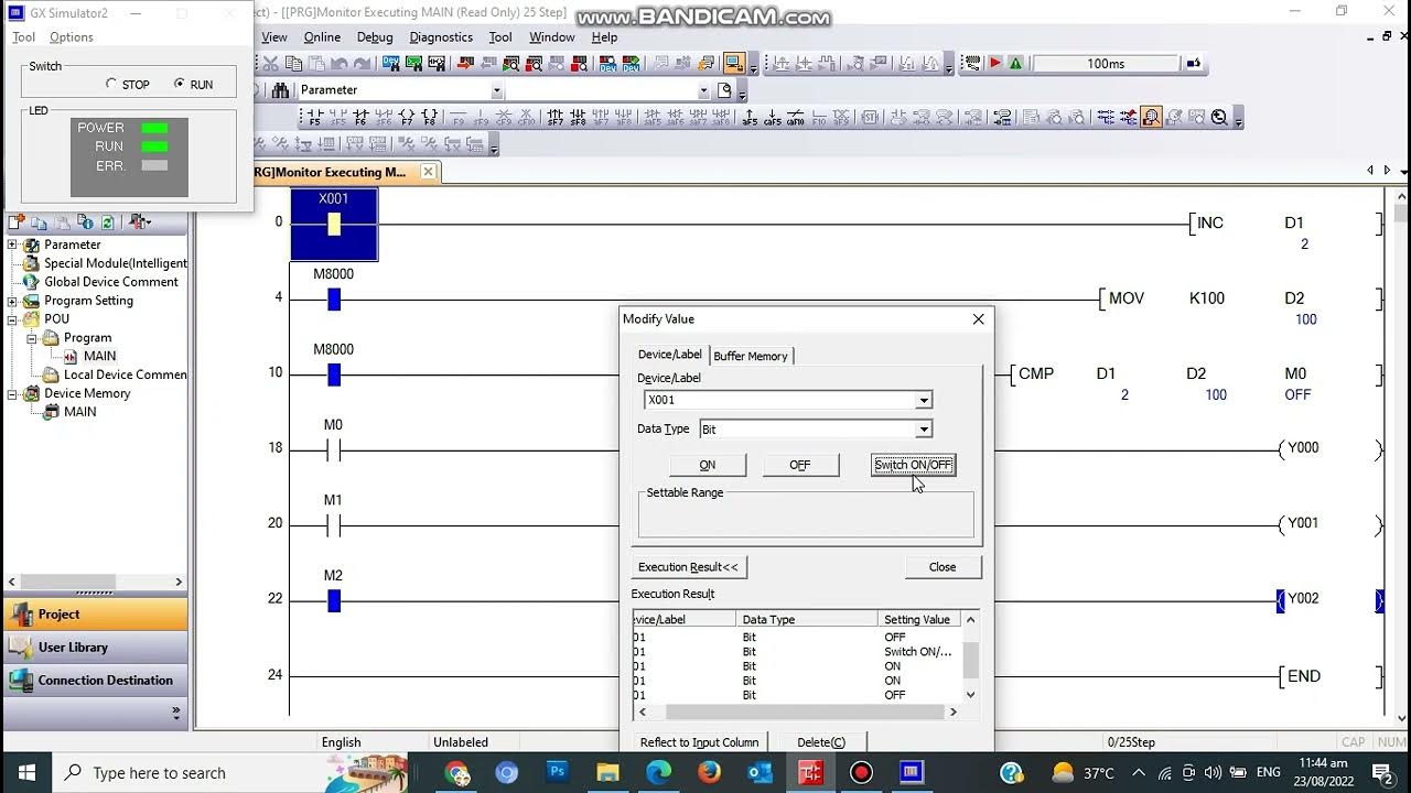 fnc-cmp-comparison-function-mitsubishi-plc-gx-works-2-youtube