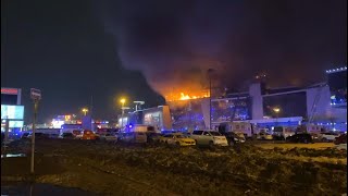 Major fire at Moscow theatre following deadly rock concert shooting | AFP