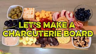 A Simple Charcuterie Board for a date night | Date Night Ideas 