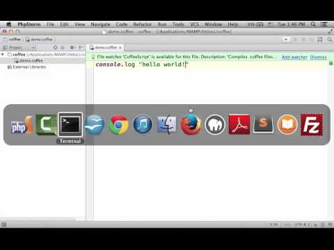 Execute CoffeeScript Files