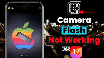 How To Fix Camera Flash Not Working on iPhone After iOS 17 Update | iPhone Camera Flashlight Turn On