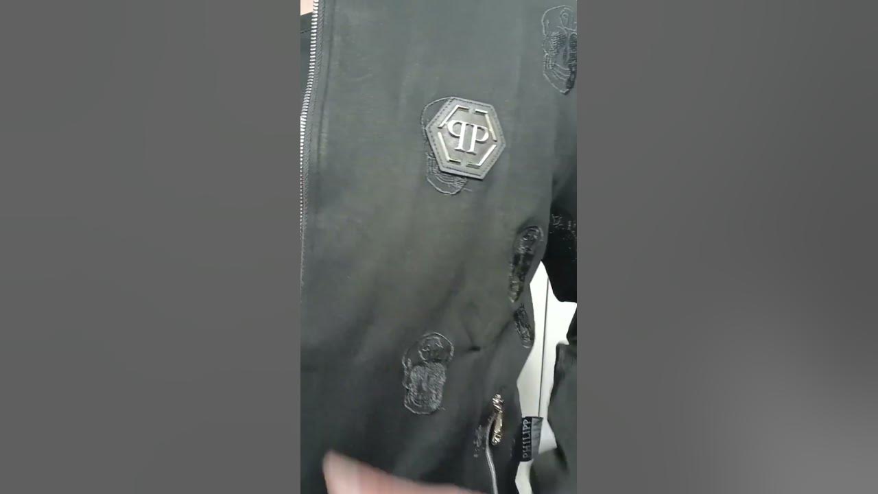 Костюм спортивный чёрный Philip plein