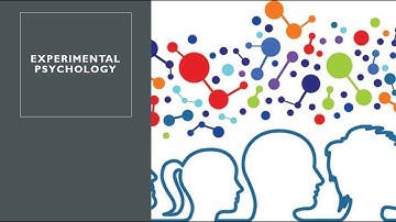 EXPERIMENTAL PSYCHOLOGY:  SINGLE CASE DESIGN (PART 1)