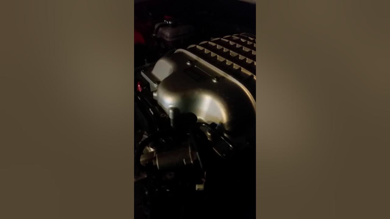 Hellcat supercharger bearing noise YouTube