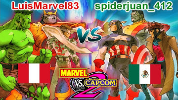 Marvel vs Capcom 2: New Age of Heroes - LuisMarvel83 vs spiderjuan_412