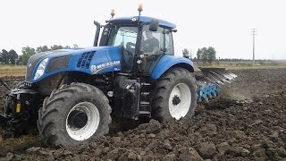 VERONAGRIVIDEO IN TOUR - Aratura 2016 - BIGGEST NEW HOLLAND T8.390 + Quadrivomere Annovi