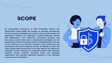 8th International Conference on Soft Computing, Control and Mathematics (SCM 2025)