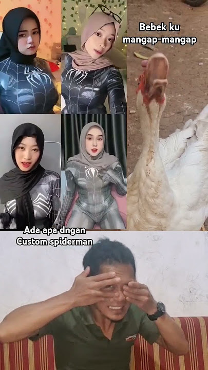 cosplay spiderman #spiderman #hijabviral