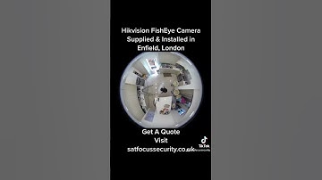 Hikvision Fisheye Camera Installation in London.