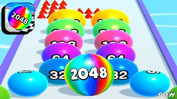 Ball Run 2048 - Gameplay Walkthrough (Android, iOS) Part 6 | Level 115 - 134