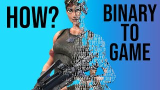 How Does a Game Get Created From Binary code?