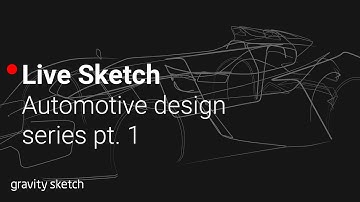 Automotive design series Part 1 - Live Sketch