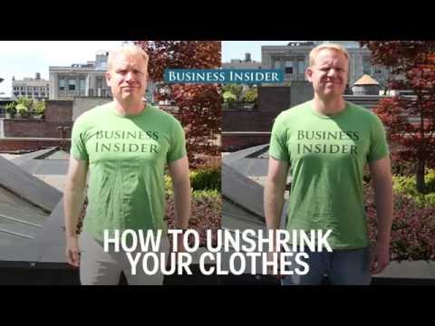 How to unshrink your clothes