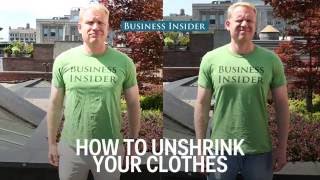 How to unshrink your clothes