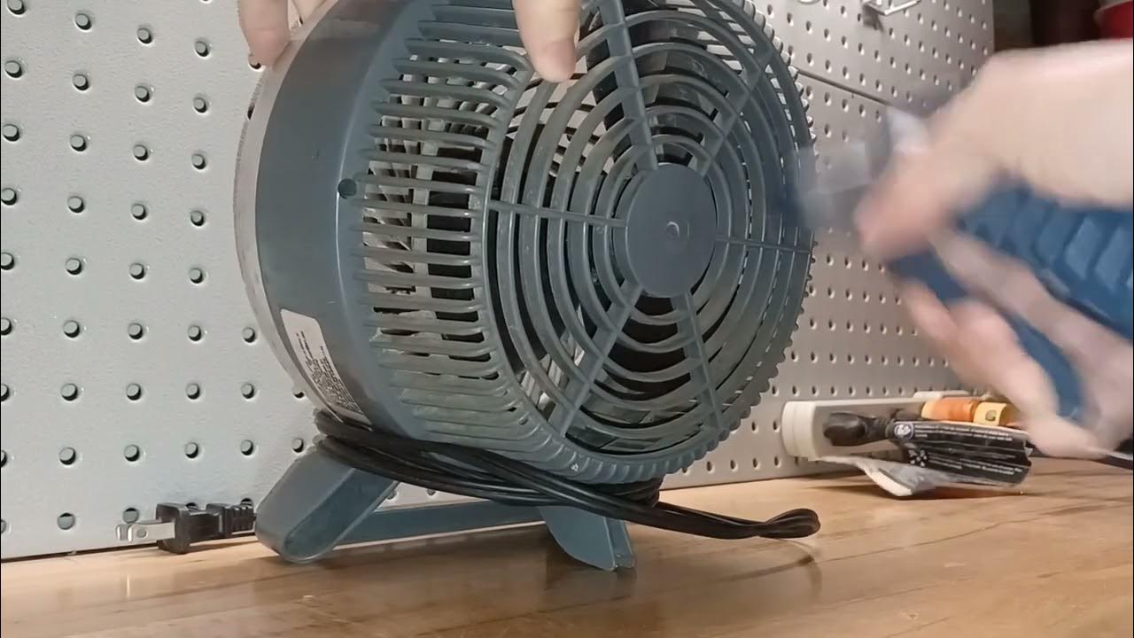 Duracraft model DT70 turbo fan cleaning YouTube