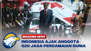 Indonesia Ajak Negara Anggota G20 Jaga Perdamaian Dunia