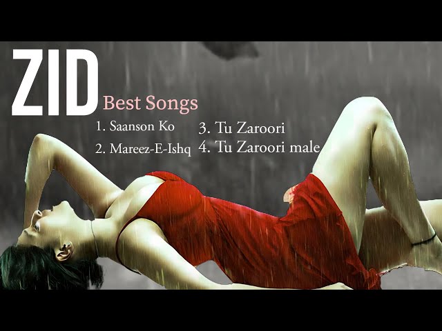 Zid Movie Songs | Arijit Singh , Sunidhi Chauhan & Shaarib Sabri | Best Romantic Hindi Songs class=