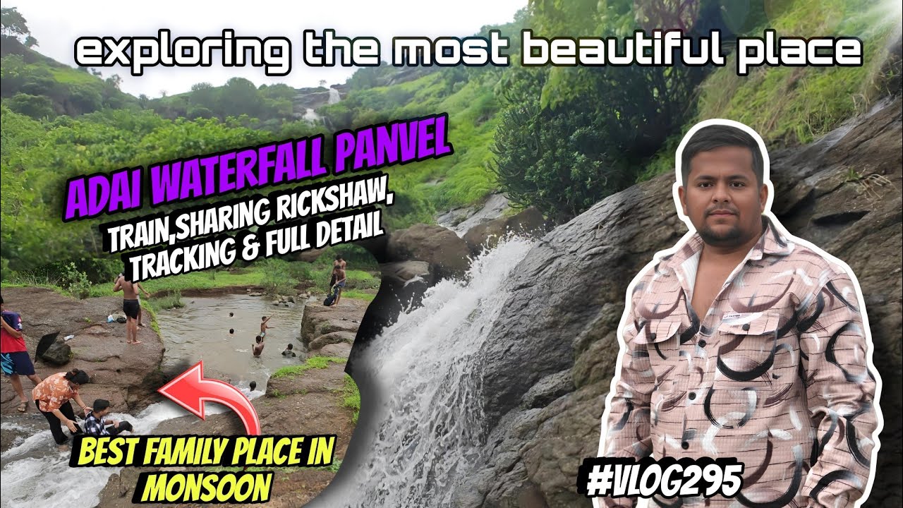 Adai Waterfall Hidden Gem of Panvel| Adai Waterfall Trek & Travel Guide |One Day Picnic Spot Mumbai