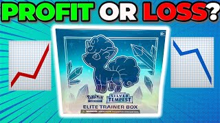 Can You Make PROFIT From Silver Tempest Elite Trainer Box?