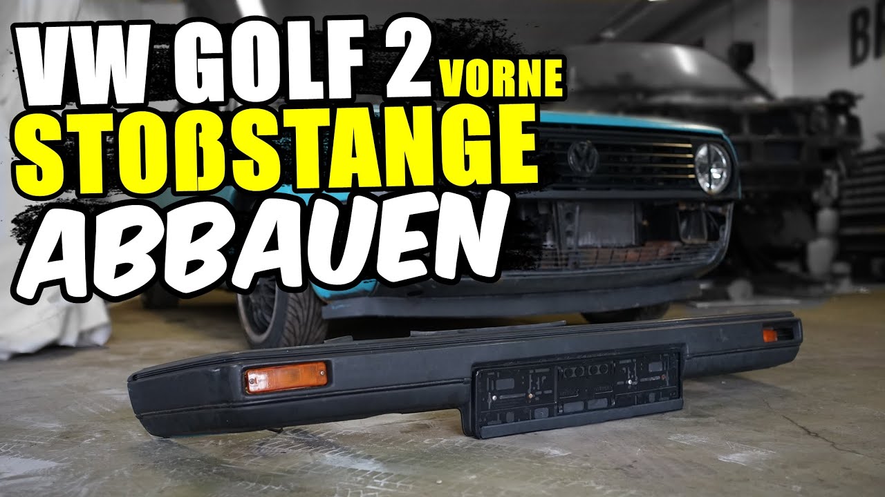 Golf 6 Stossstange Vorne Ausbauen Anleitung