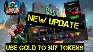 Tacticool - TWIN WIN UPDATE - 2 rewards at the price of 1 - buy tokens with GOLD - NO $ event 😍🕺😎
