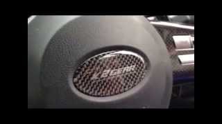 K2 GEAR カーボン・ロゴ・エンブレム（ステアリング用）