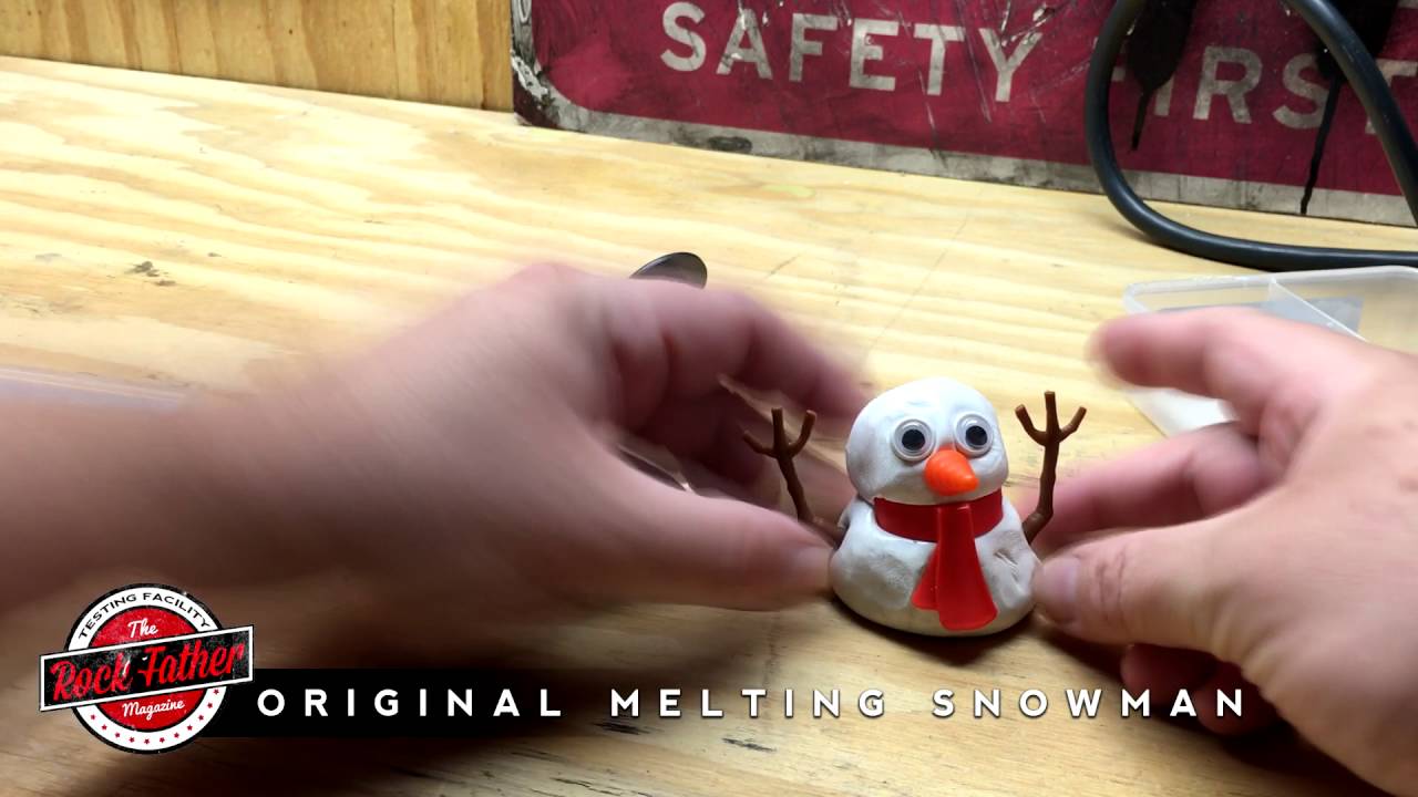 Melting Snowman by Two's Company