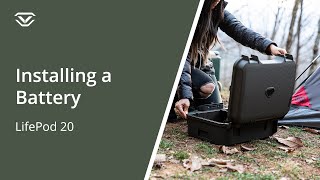 How to install a battery - LifePod XR & XT