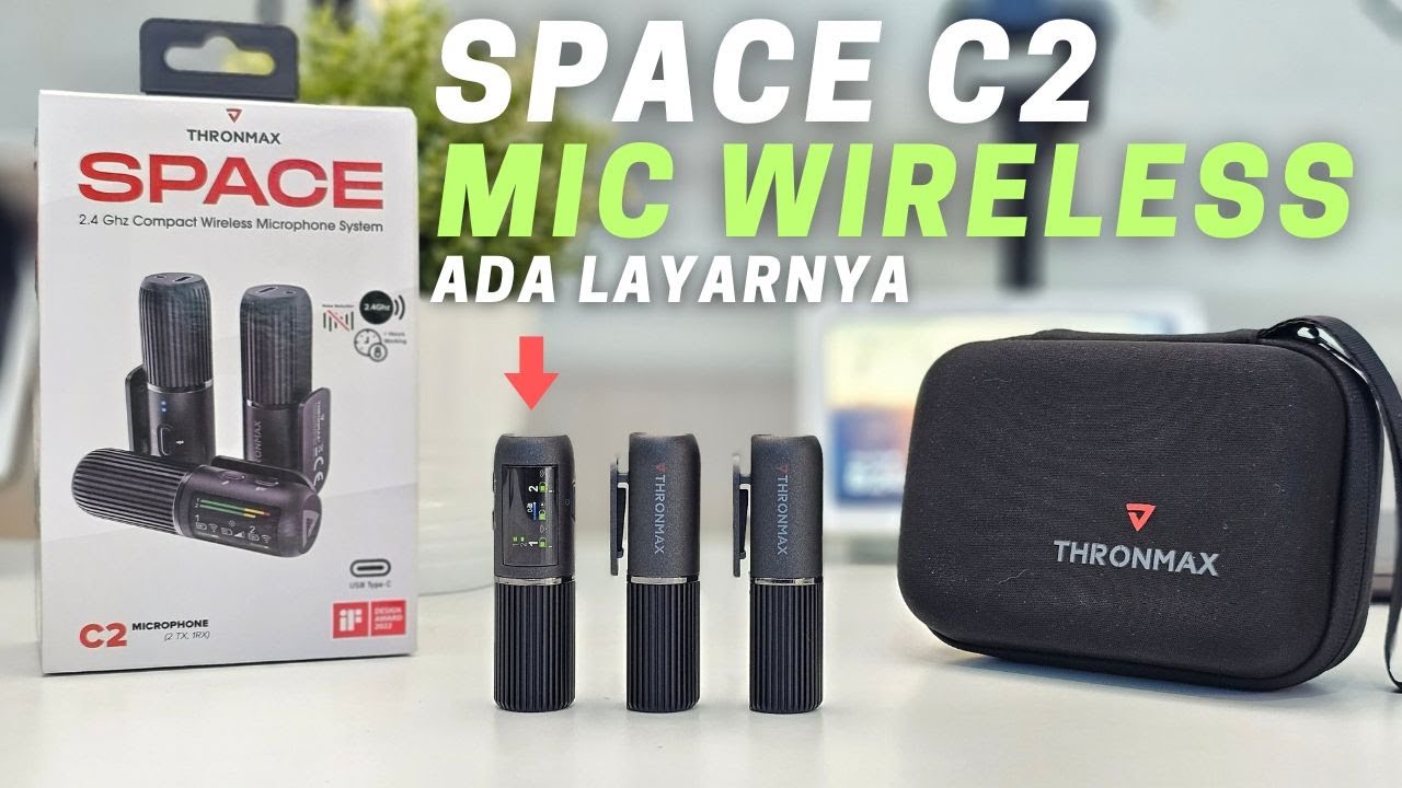 THRONMAX SPACE C2 MIC WIRELESS BANYAK FITUR TERNYATA BEGINI