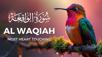 Relaxing Quran For Deep Sleep FALL ASLEEP IMMEDIATELY, Surah Al Waqiah سورة الواقع | Quranic Akhira