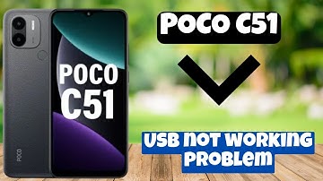 Usb not working problem || How to solve USB issue || USB not connecting issue resolved POCO C51