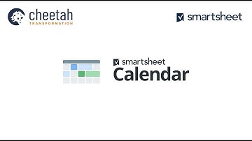 Smartsheet Premium Application Overview - Calendar App