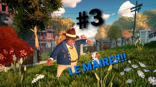 Live fr. Let's Play Hello Neighbor 2s!! #3 pt2 Le maire!!!