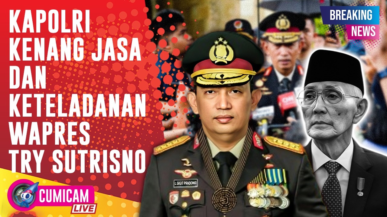 BREAKING NEWS! Kapolri Listyo Sigit Sampaikan Ucapan Belasungkawa untuk Wapres ke 6 RI Try Sutrisno