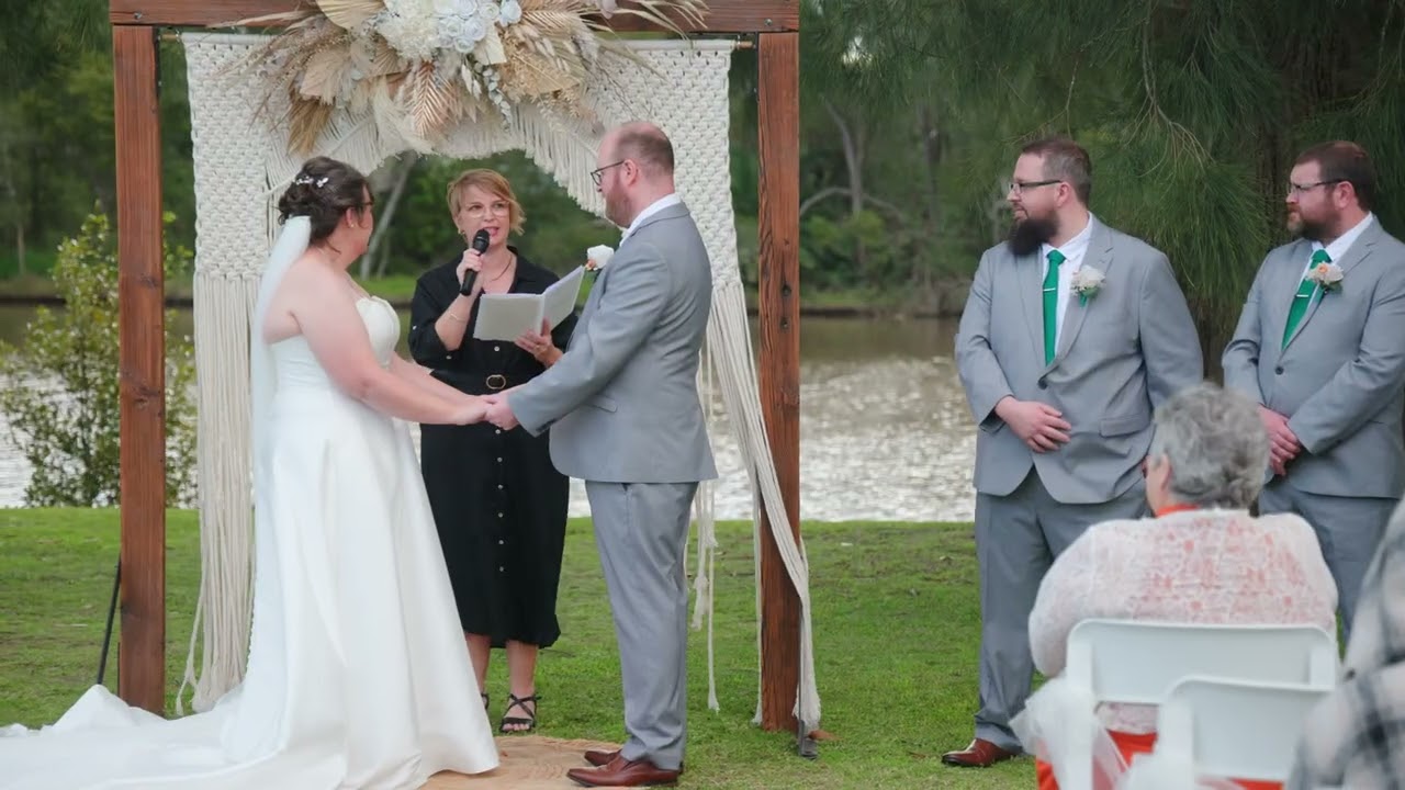 ✨ Chantel & Nathan’s Charming Riverside Wedding ✨