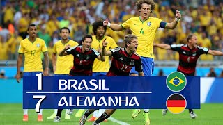 Brasil 1 X 7 Alemanha - Melhores Momentos ( GLOBO HD 720p ) Copa do Mundo Brasil 2014