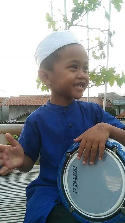 Darbuka cilik #tola'al badru# #Amarma'rufi# #bocah5thn#