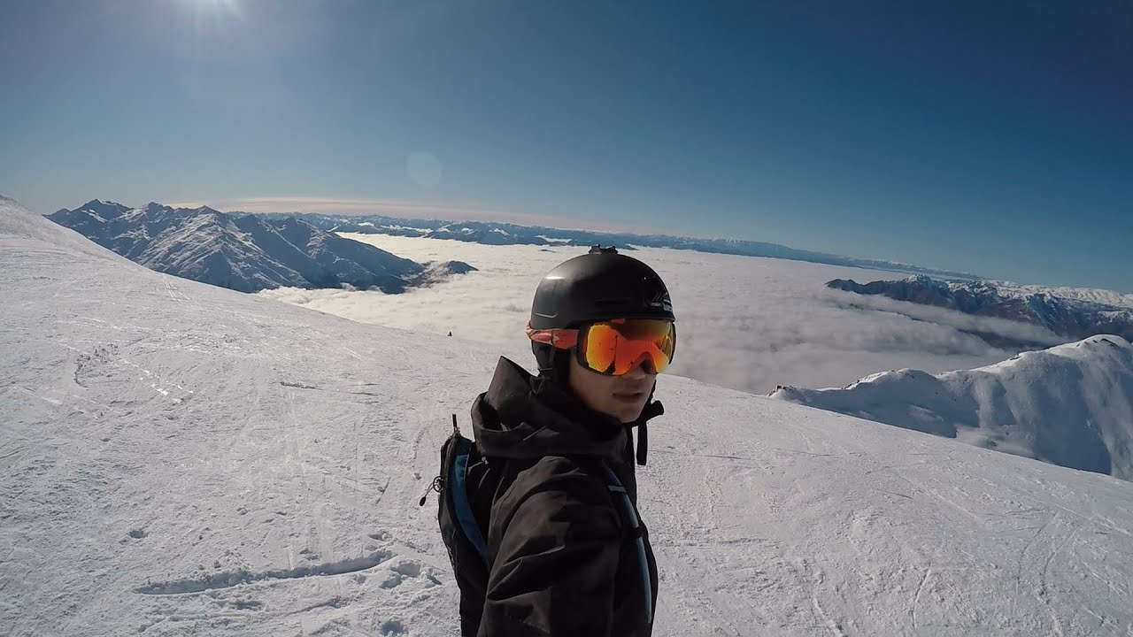 Epic Snowboarding At Treble Cone NZ YouTube