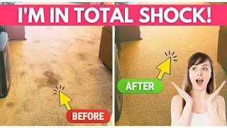 How To Clean The DIRTIEST Carpet Easily (Secret Tricks That Expert Use)