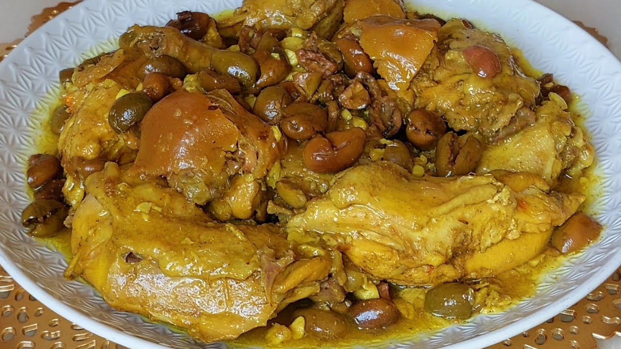 طنجية الدجاج بالزيتون مسلالة سهلة و سريعة💯 رائعة و لذيذة بزاف بطريقة مبسطة و بمكونات في المتناول👌