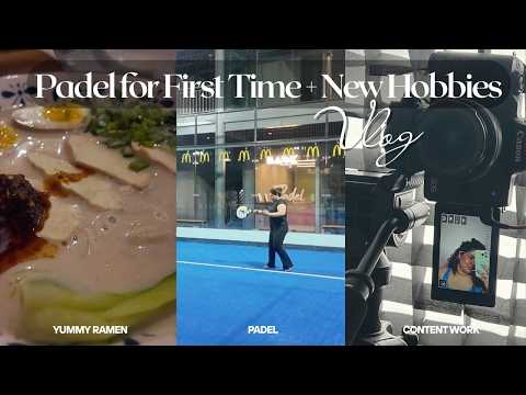 My First Time Playing Padel at Dhoni’s Court 👀 New Hobbies, Best Ramen & Viral Gelato in Chennai
