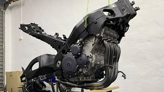 Rebuilding A Crashed 2006 Suzuki GSXR 1000 Part 3