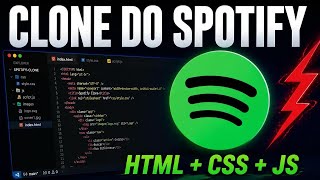 Clone do Spotify do ZERO: HTML, CSS e JavaScript | Tutorial Completo 2025