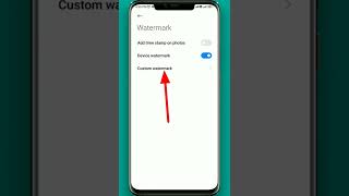 How to customise camera watermark in android || camera watermark pa apna name kaise likhe #shorts screenshot 5